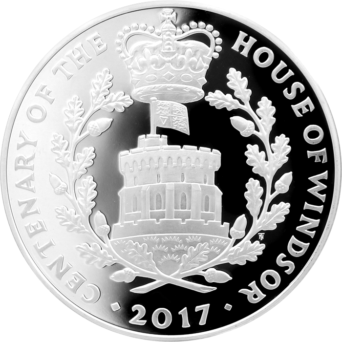 Stříbrná mince House of Windsor 2017 Proof