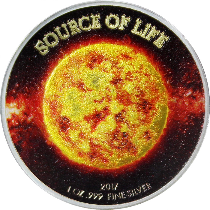 Strieborná minca 1 Oz Source of Life 2017 Proof