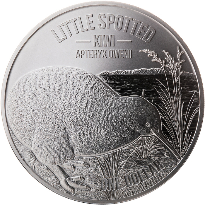 Stříbrná mince Little Spotted Kiwi 1 Oz 2018 Proof