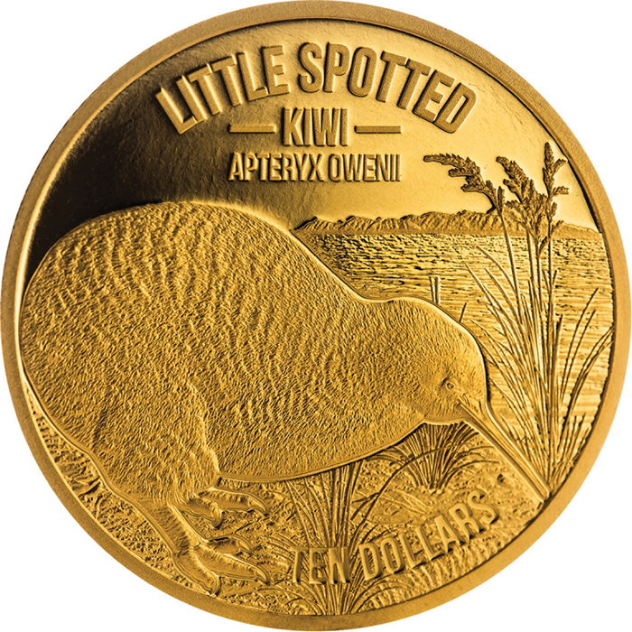 Zlatá mince Little Spotted Kiwi 1/4 Oz 2018 Proof