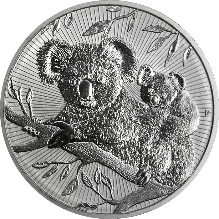 Stříbrná investiční mince Next Generation - Koala 2 Oz 2018 Piedfort