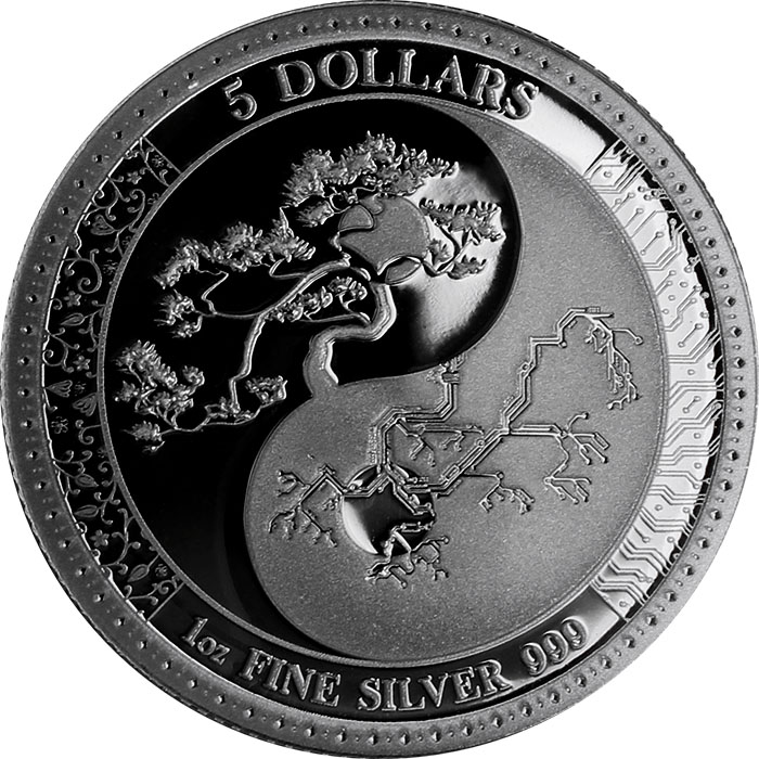 Strieborná minca Equilibrium Tokelau 1 Oz 2018