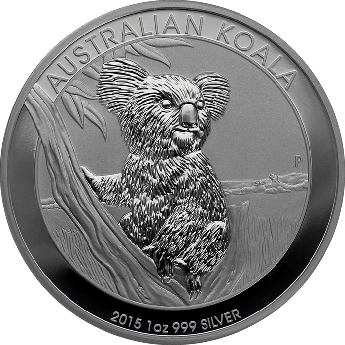 Stříbrná investiční mince Koala 1 Oz 2015