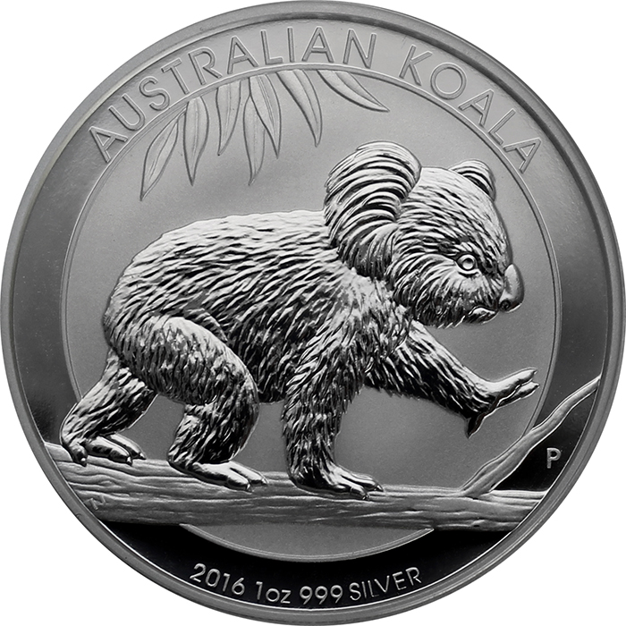 Stříbrná investiční mince Koala 1 Oz 2016