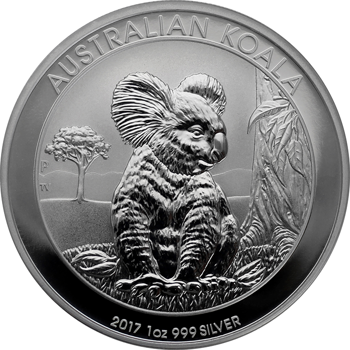 Stříbrná investiční mince Koala 1 Oz 2017