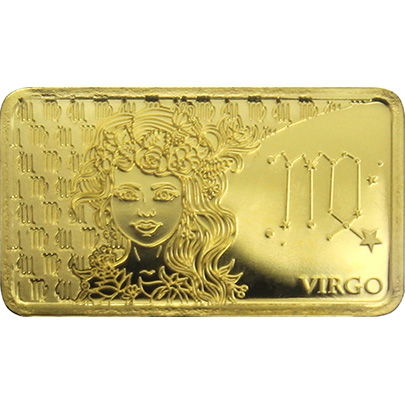 Zlatá mince Znamení zvěrokruhu - Panna 2020 Proof