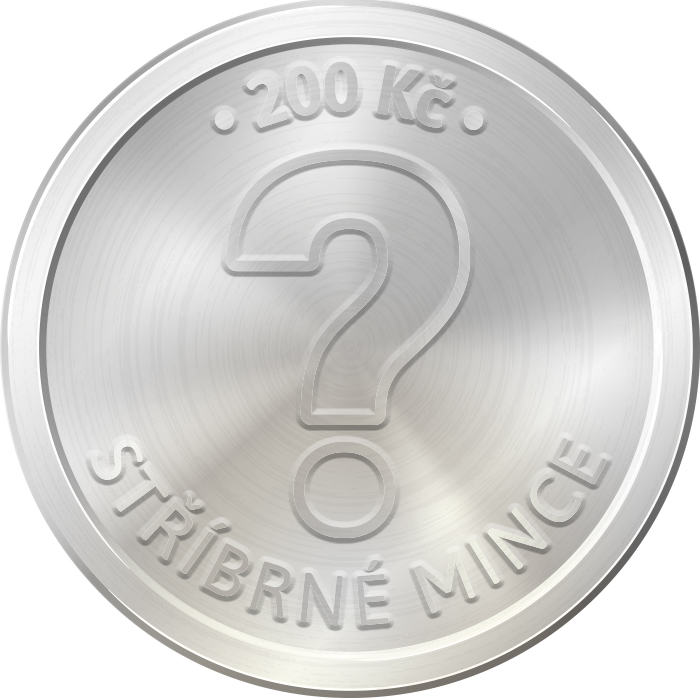 Přední strana Strieborná minca 200 Kč Založenie čs Böhmische Sparkasse 200. výročie 2025 Standard