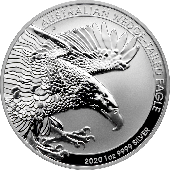 Stříbrná investiční mince Orel klínoocasý 1 Oz 2020