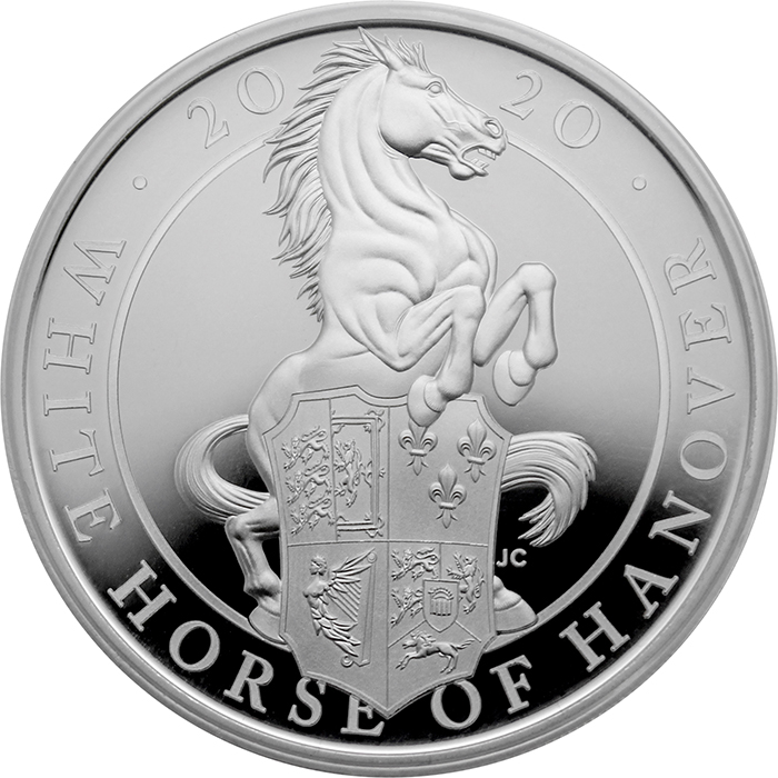 Stříbrná mince White Horse of Hanover 1 Oz 2020 Proof