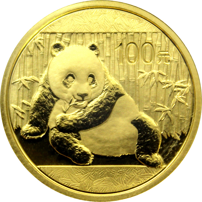 Zlatá investičná minca Panda 1/4 Oz 2015