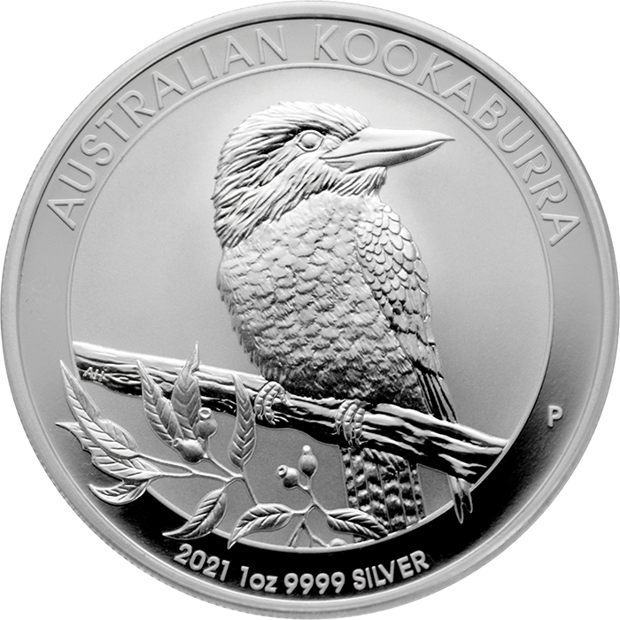 Stříbrná investiční mince Kookaburra Ledňáček 1 Oz 2021