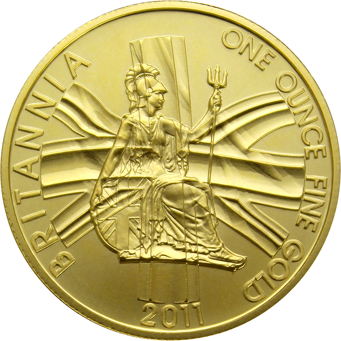 Zlatá investiční mince Britannia 1 Oz do roku 2012