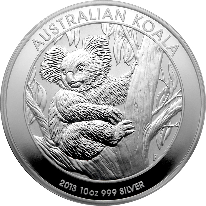 Stříbrná investiční mince Koala 10 Oz 2013