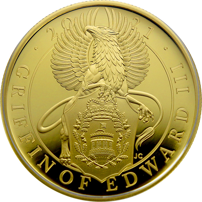 Zlatá mince Griffin of Edward III 1 Oz 2021 Proof