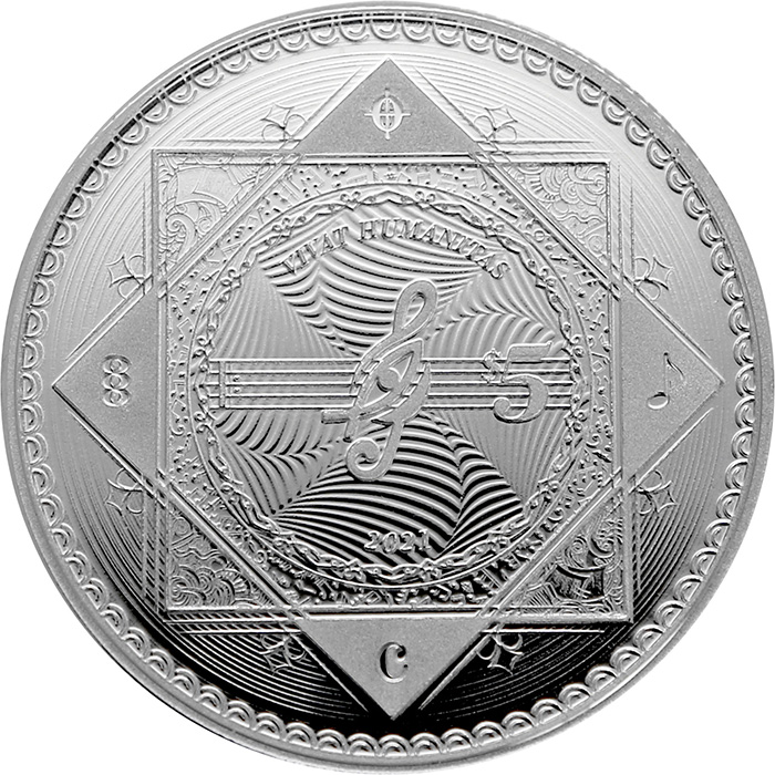 Stříbrná mince Vivat Humanitas Tokelau 1 Oz 2021