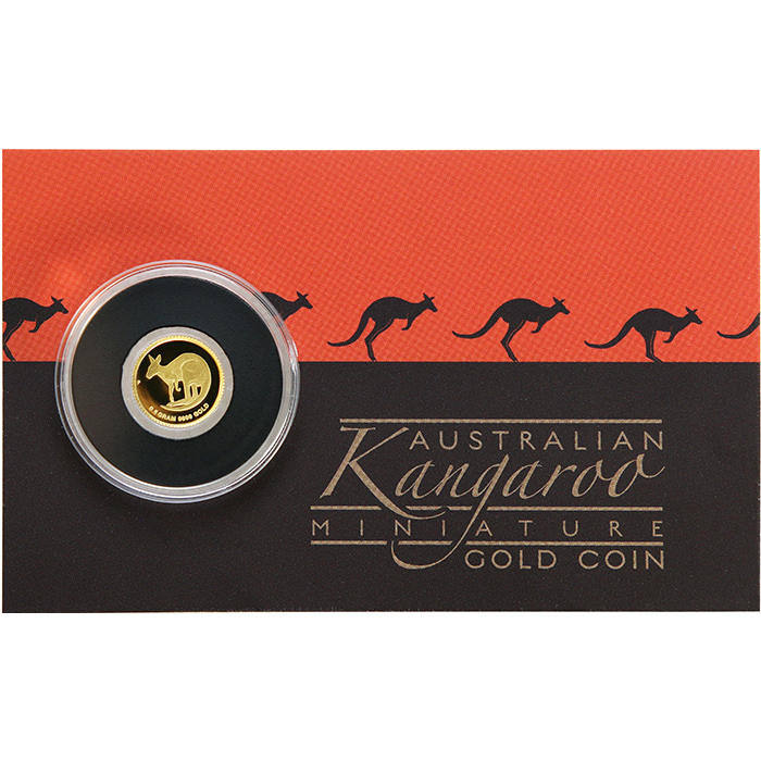 Zlatá investiční mince Kangaroo Klokan 0,5g Miniatura 2021