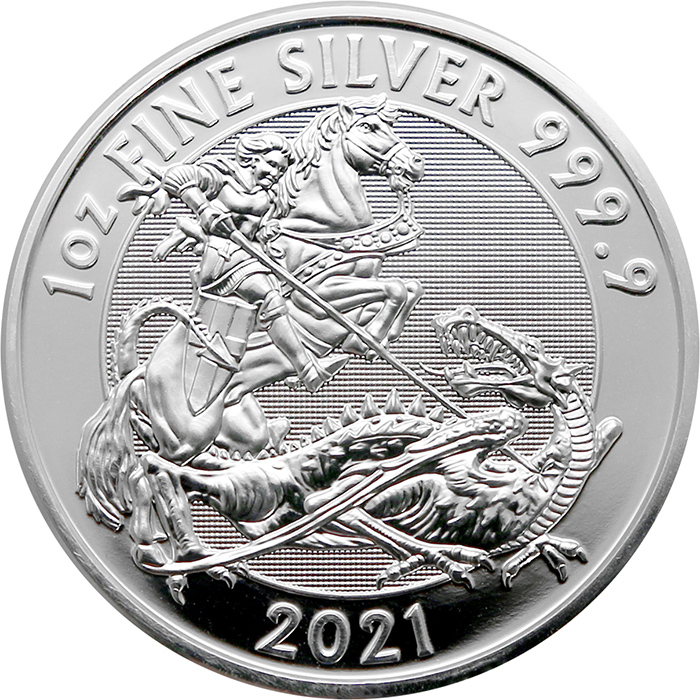 Stříbrná investiční mince Valiant 1 Oz 2021