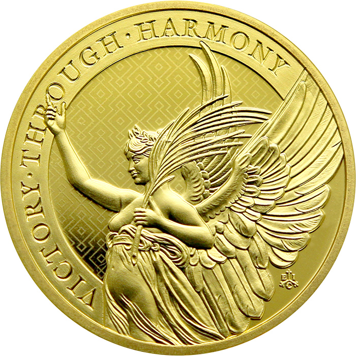 Zlatá investičná minca The Queen´s Virtues - Victory 1 Oz 2021