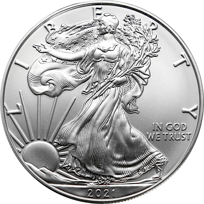 Strieborná investičná minca American Eagle 1 Oz Typ 1