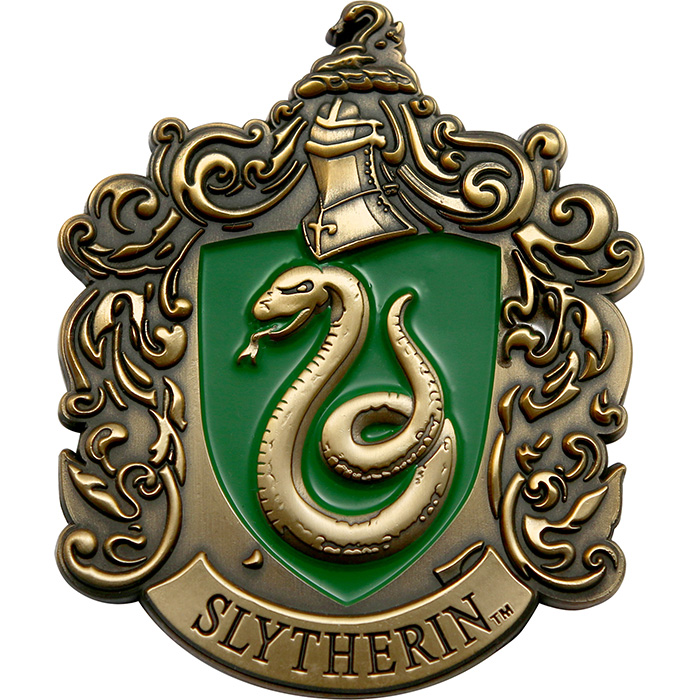 Zberateľská minca Harry Potter - erb koľaje Slizolin v Rokforte 2021