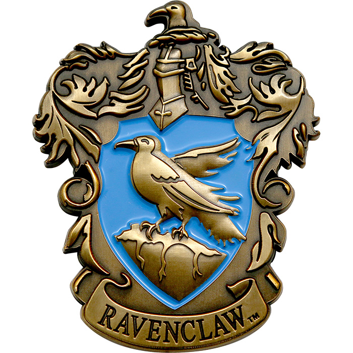 Přední strana Sběratelská mince Harry Potter - erb koleje Havraspár v Bradavicích 2021