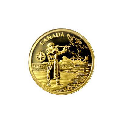 Zlatá minca Henry Hudson 2015 Proof