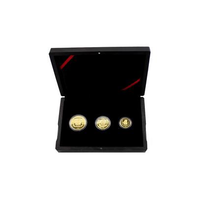 Kolekce Olmékové - Sacerdote sada zlatých mincí 1996 Proof