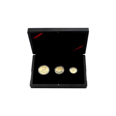 Přední strana Kolekce Toltékové - Aguila sada zlatých mincí 1998 Proof