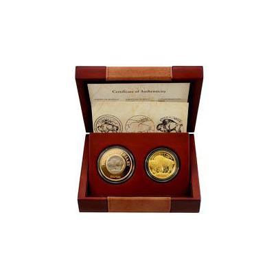 Přední strana Zlatá minca American Buffalo 1oz 100. výročie Buffalo 5 cent 2013 Proof