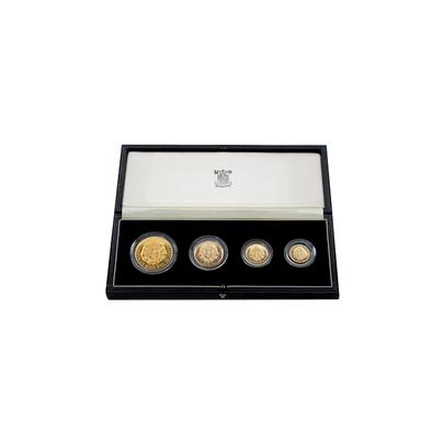 Sovereign Exkluzivna sada zlatých mincí 500. výročie 1989 Proof
