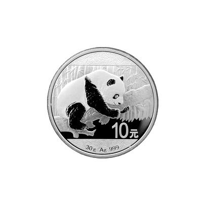 Stříbrná investiční mince Panda 30g 2016