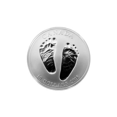 Stříbrná mince Vítej na světě 2016 Proof (.9999)