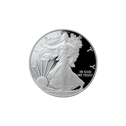 Stříbrná mince 1 Oz American Eagle 2012 Proof