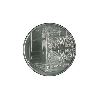 Přední strana Stříbrná mince 200 Kč Založení SUŠ v Kamenickém Šenově 150. výročí 2006 Standard