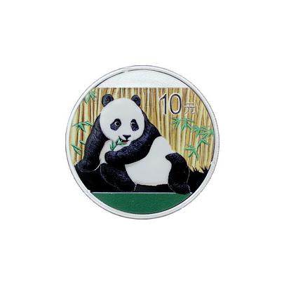 Stříbrná mince kolorovaná Panda 1 Oz Standard