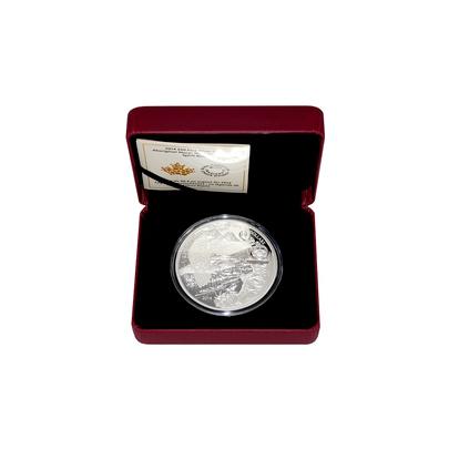 Stříbrná mince 5 Oz Pověst o Kermodském medvědu 2014 Proof (.9999) 