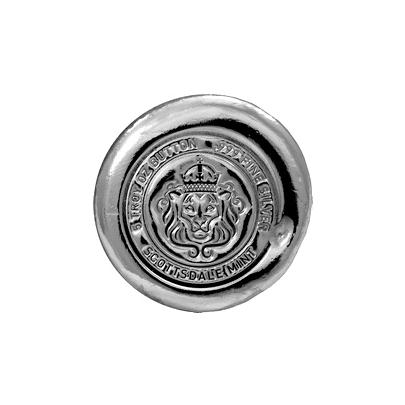 155g Scottsdale "Button" Bar USA Investiční stříbrný slitek