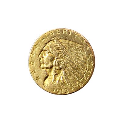 Zlatá mince Indian Head American Quarter Eagle 1913