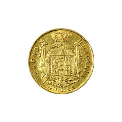 Zlatá mince 40 Lira Napoleon Bonaparte 1811