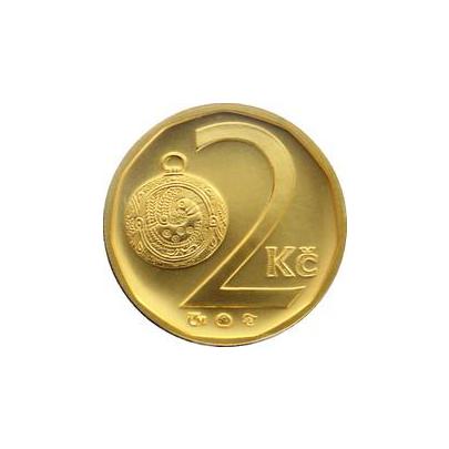 Zlatá medaile 2 Kč 1995 Standard