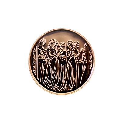 Zlatá minca Miriam a ženy 10 NIS Izrael Biblické umenie 1996 Proof