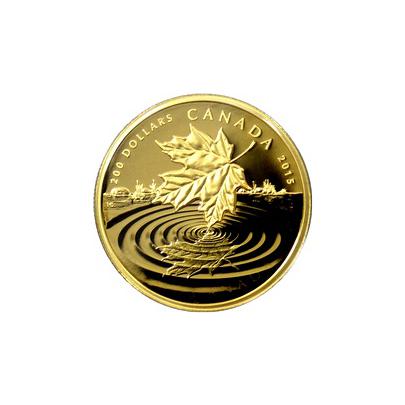 Zlatá minca Maple Leaf Reflection 1 Oz 2015 Proof