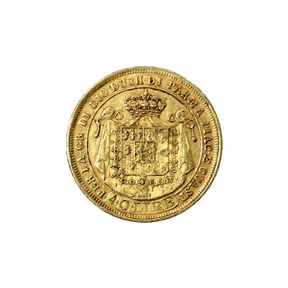 Zlatá mince 40 Lira Marie Luisa Habsbursko-Lotrinská 1815