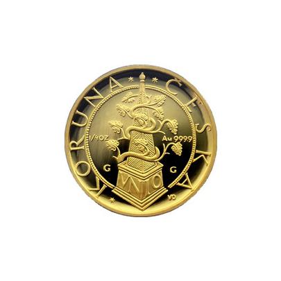 Zlatá mince 2500 Kč Tolar moravských stavů 1996 Proof