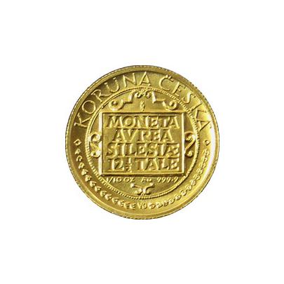 Zlatá mince 1000 Kč Třídukát slezských stavů 1995 Standard
