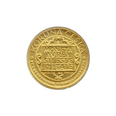Zlatá mince 1000 Kč Třídukát slezských stavů 1996 Standard 
