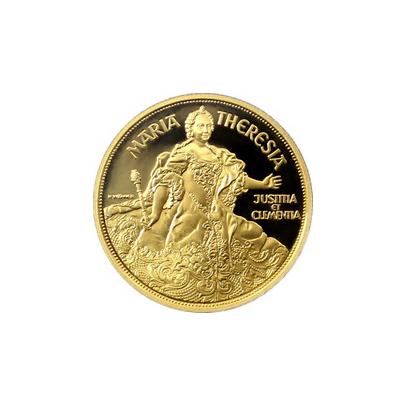 Zlatá mince Marie Terezie 1993 Proof