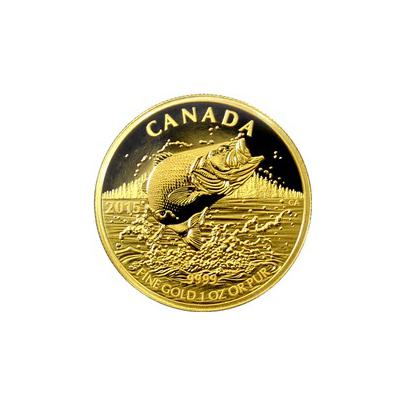Zlatá mince Okounek pstruhový 1 Oz 2015 Proof