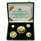 Etiopie Haile Selassie Kompletní sada zlatých mincí 1966 Proof