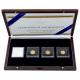 The Gold Currency Collection Sada 3 raritních zlatých mincí Standard